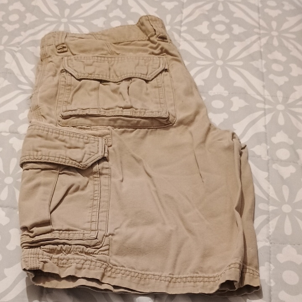 Quiksilver Tan Cargo Shorts for Men